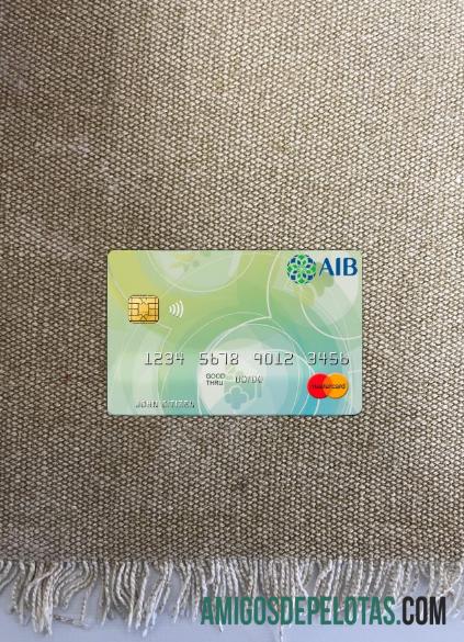 Banco Internacional do Afeganistão Mastercard Photolook Front modelo